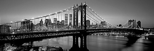 Quadro ponte manhattan new - manhattan,