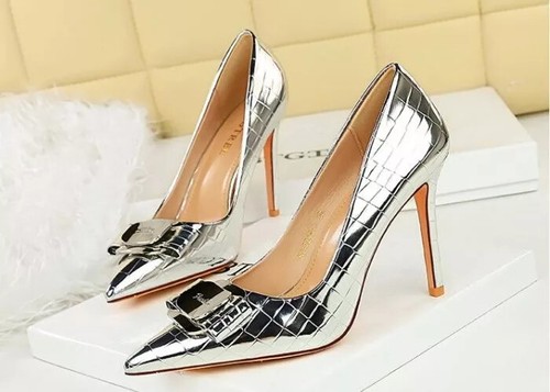 Decolte scarpe argento - decolte,