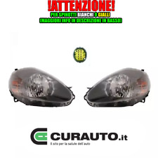COPPIA FARI FANALI ANT PARB/ NERA Sx E DX  H4 7 PIN PER FIAT GRANDE PUNTO 05 >08