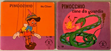 2 mini libro PINOCCHIO , ed. Mondadori n. 13 , prima edizione 1970