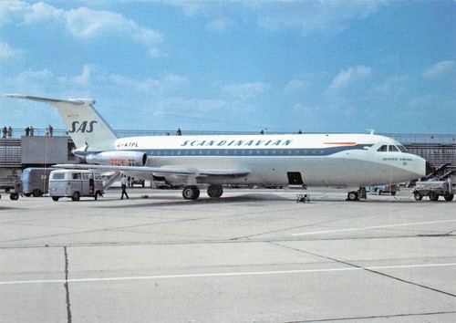 Cartolina aeroplano scandinava