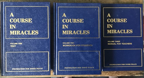 Course miracles three - a, in