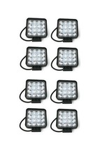 8X Fari 48W Quadrato Faretto