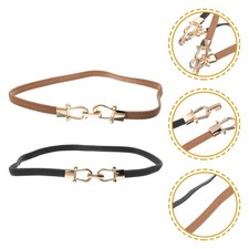  2 pezzi Cinture per abito da donna Cintura per ragazza Cintura alla moda per