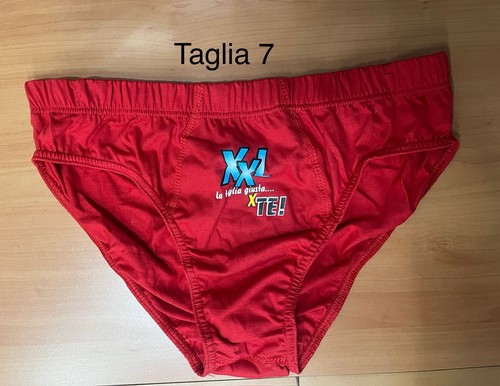 Slip rosso uomo taglia - slip,