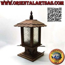 Lampada da tavolo capanna