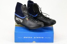 Scarpe incrociate Detto Pietro Hi-Top in pelle 44EUR 11US 270mm suola - classiche vintage