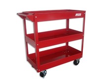 Carrello portautensili porta attrezzi 3 piani in metallo per officina SOGI X2-09