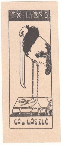 Exlibris bookplate stampo - exlibris,