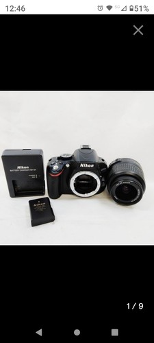 Nikon d5100 con obiettivo - nikon,