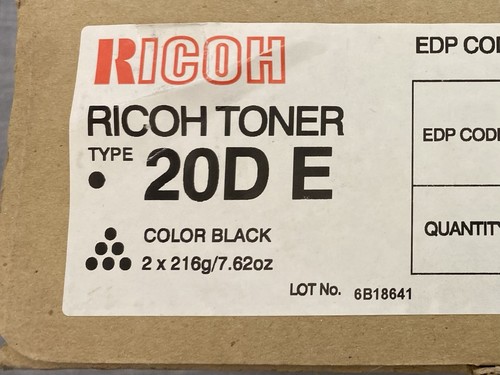 Ricoh toner type 20d - type, originale
