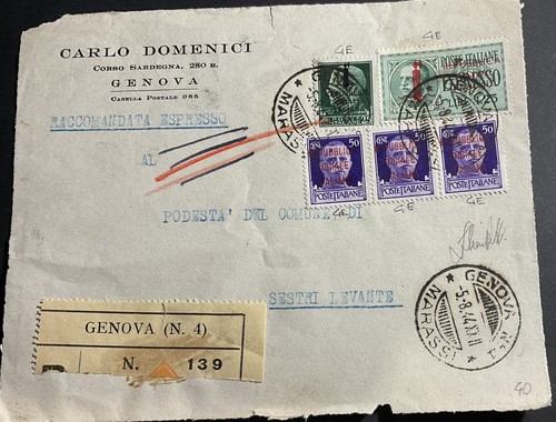 Storia postale rsi - storia,