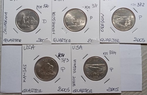 Usa per quarter dollar - usa, 5
