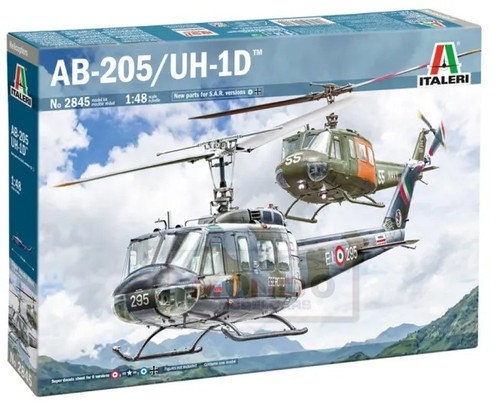Italeri 205 uh 1d - 1:48, /