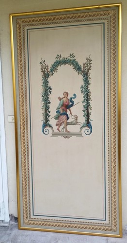 Antico dipinto tempera su - dipinto,