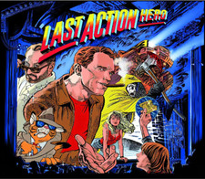 Data East Last Action Hero flipper traslite opera d'arte alternativa 03