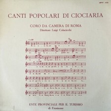 CORO DA CAMERA DI ROMA CANTI