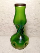 Vaso in vetro iridescente