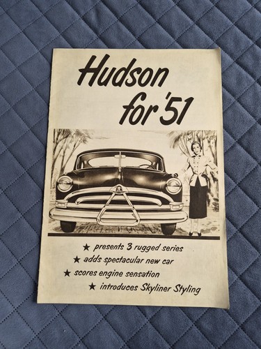 Vintage 1951 hudson - vintage, hornet