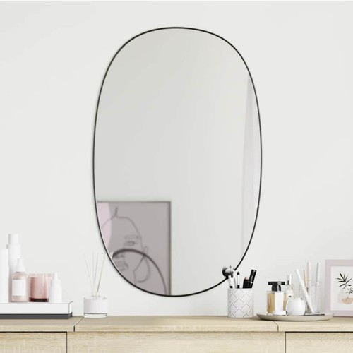 Specchio parete nero - specchio, 70x45
