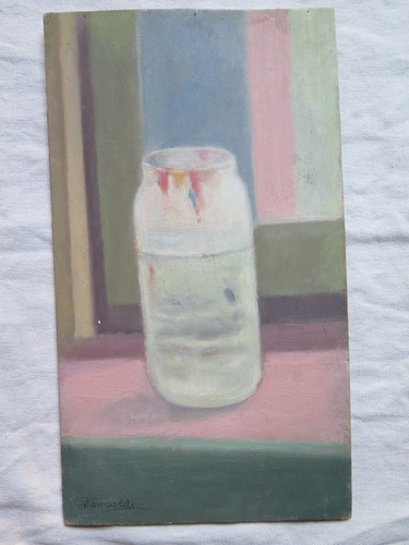 Quadro moderno 1960 dipinto - quadro,