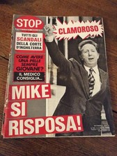 STOP SETTIMANALE N°1958 1986 BONGIORNO CARRA’ BENIGNI S.MESSAGGIO MARILYN 