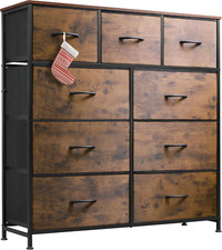 Cómoda de 9 cajones, torre de