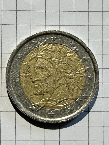 Errore conio euro dante - errore,