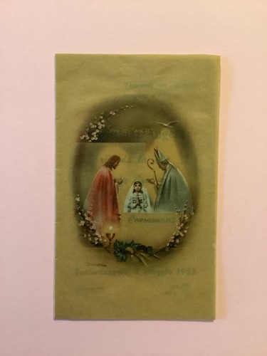 Santino simil pergamena