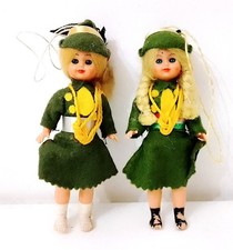 coppia bambole mini  alpine
