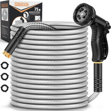 Garden hose metal 75ft - garden,