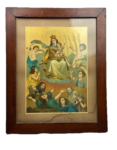 Antica litografia religiosa