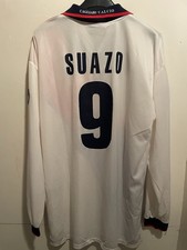 MAGLIA SHIRT CAMISETA CALCIO CAGLIARI SUAZO #9# VINTAGE RARE ANNI 90