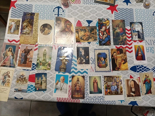 Raccolta santini collezione - santini,