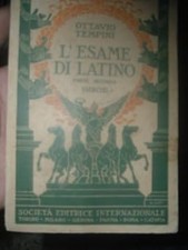 L'ESAME DI LATINO PARTE IIï¿½ ESERCIZI-OTTAVIO TEMPINI-ED.SEI [Paperback