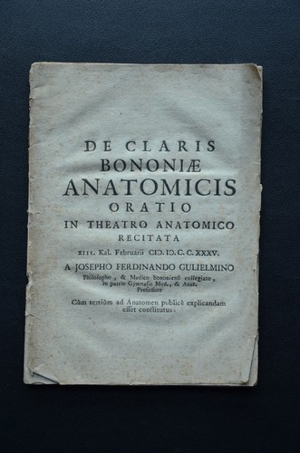 Orazione anatomica bologna - orazione,