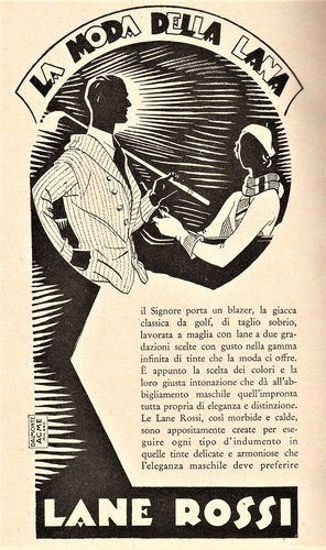 Pubbl 1931 lane rossi - 1931,