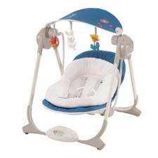 Chicco Polly Swing Up Sedia A Dondolo Per Bambino Blu 6067691050000 USATO
