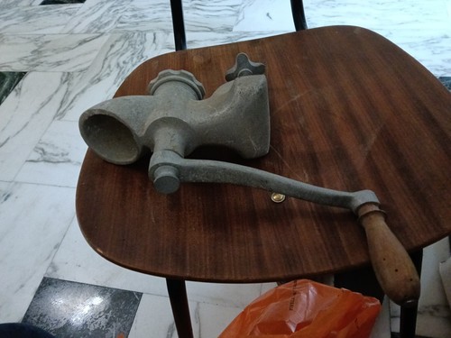 Tritacarne antico vintage - tritacarne,