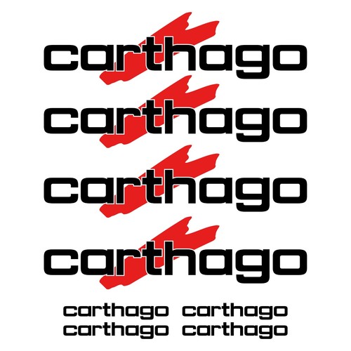 Adesivi carthago sticker - carthago,