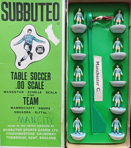 Subbuteo manchester city - manchester,