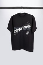 T-shirt nera Tama "Hyperdrive"