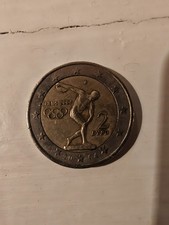 Moneta 2 Euro GRECIA Giochi Olimpici di ATENE 2004 RARA