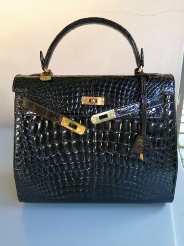 Borsa vero coccodrillo - in,