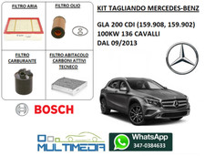 KIT TAGLIANDO 4 FILTRI TECNECO