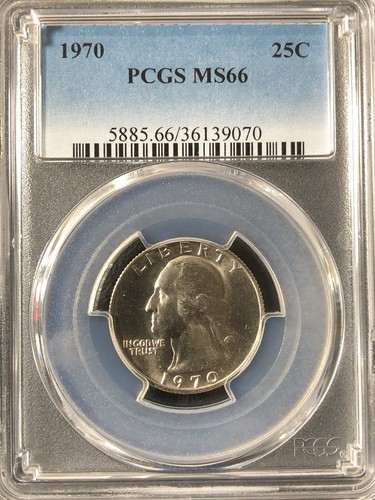 1970 25c washington - 25c, quarto