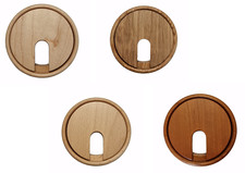 Passacavi Scrivania Cavo Let Rotondo Decoder via Cavo Legno Tavolo da Ufficio