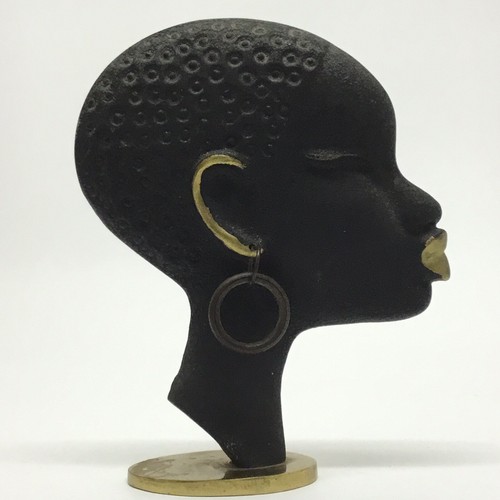 Figura testa donna africana - testa,