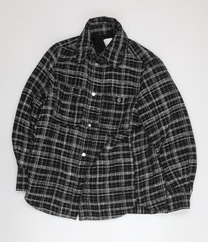 Giacca donna tweed nera a - h&m,