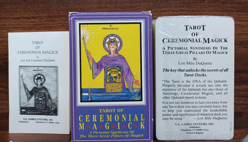 Tarot ceremonial magick - tarot,